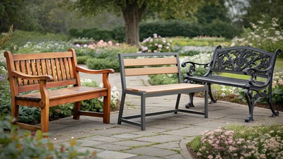 Градински пейки