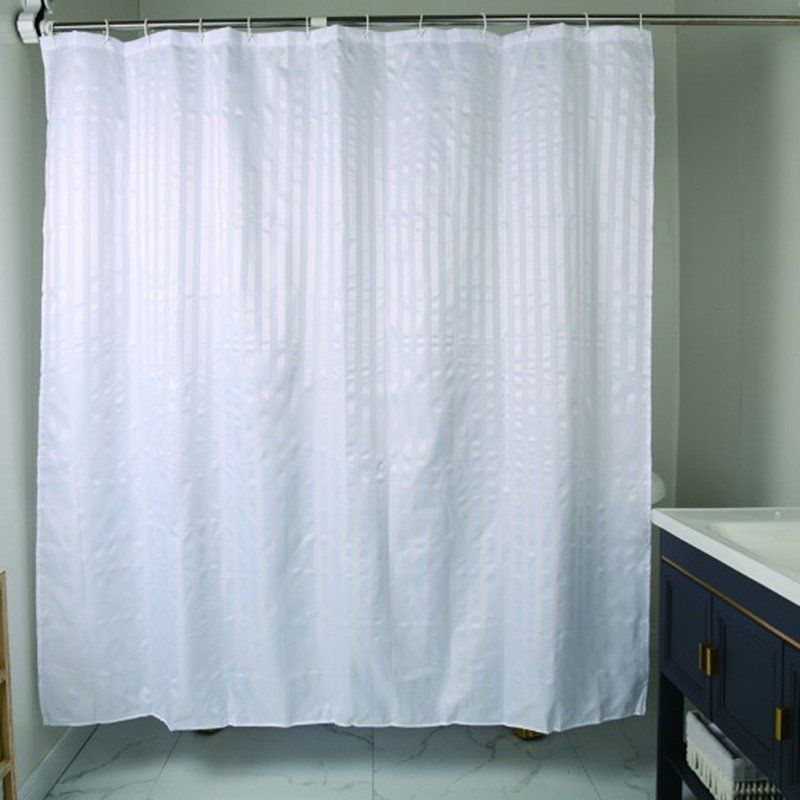 Душ завеса за баня 180x200 см бяла ICSC 163 INTER CERAMIC