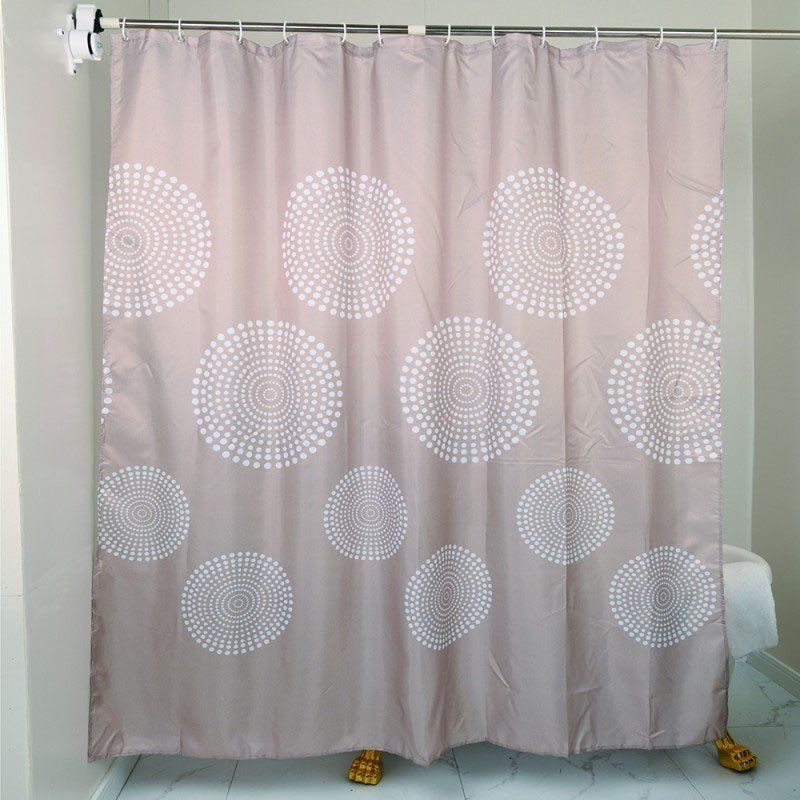 Душ завеса за баня 180x200 см Лейла бежова INTER CERAMIC - Image 2