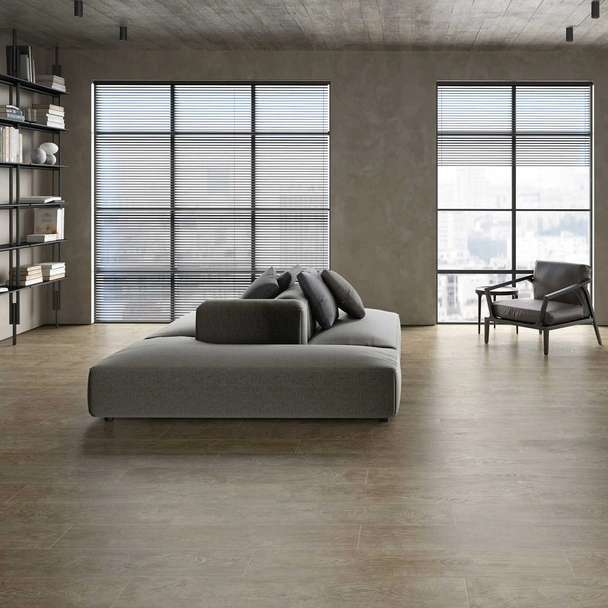 Гранитогрес 23x120 см SL Authentic Toasted кафяв AZUVI - Image 2