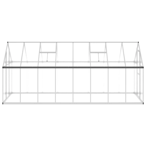 Оранжерия - поликарбонат - стоманена основа  445x169x195 см - Image 3