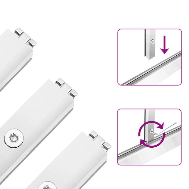 Оранжерия - поликарбонат - стоманена основа  445x169x195 см - Image 10