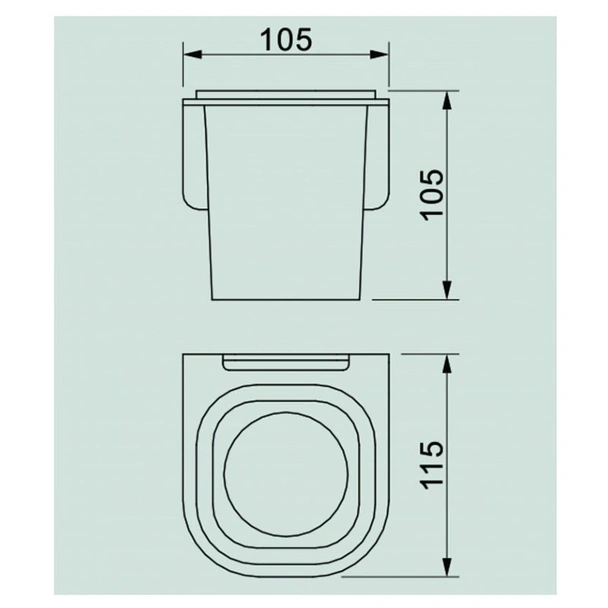Поставка за четка за зъби Елинор ICA 5558 INTER CERAMIC - Image 2