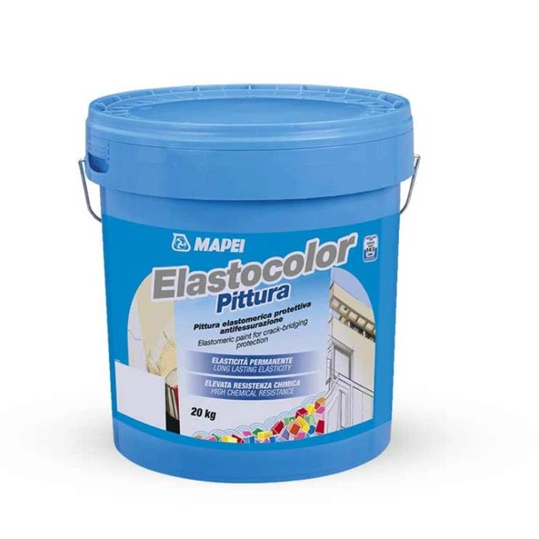 Декоративна еластична боя Elastocolor Paint 20 кг MAPEI