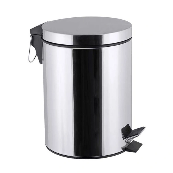Кошче за баня с педал 5 л хром J-856 FORMA VITA