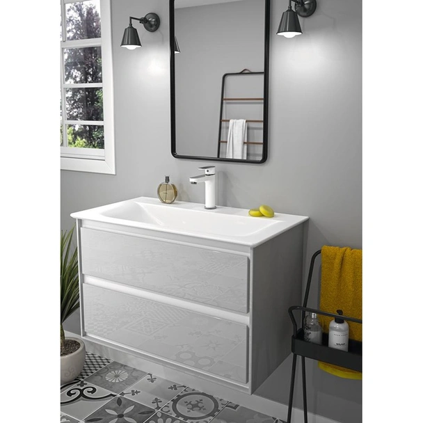 Стоящ смесител за баня с изпразнител Tyria - VIDIMA - Image 2