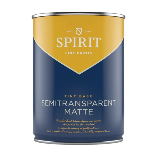 База за тониране Spirit Tint - Мат - Полупрозрачна - 2.5 л.