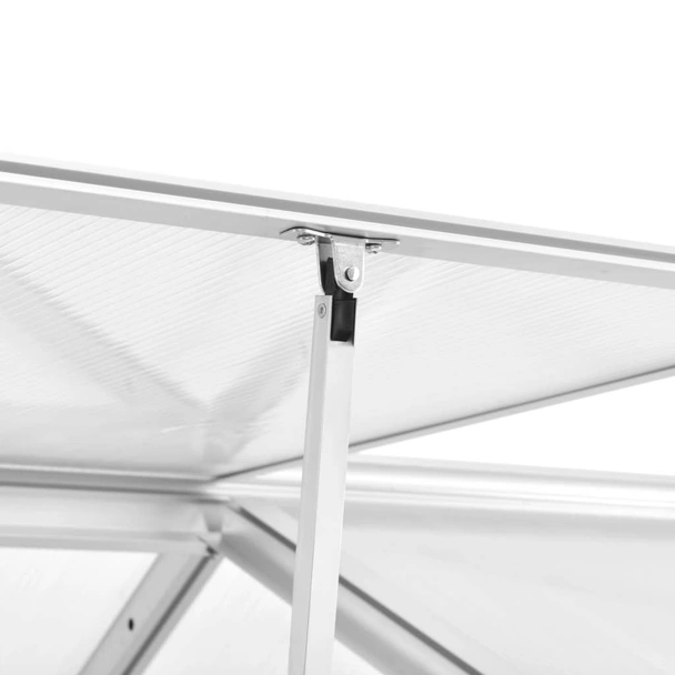 Оранжерия - 3.62x1.90x1.95 м - алуминий и поликарбонат - 13,41 м³ - Image 4