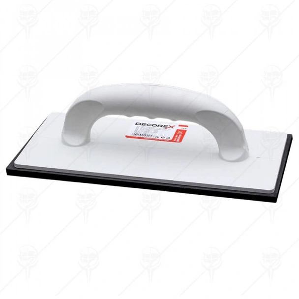 Маламашка за фугиране с гума затворена дръжка 12х26см DECOREX