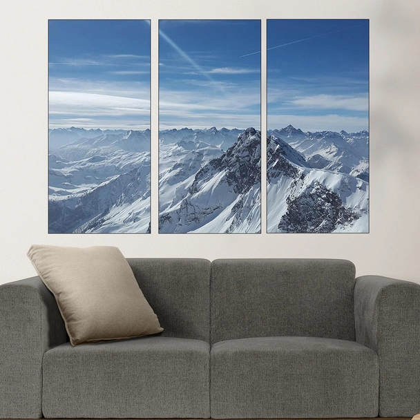 Таннхаймер през зимата - картина пано за стена - Image 2