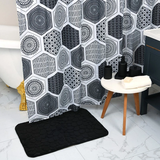 Душ завеса за баня 180х200 см ICSC 191 INTER CERAMIC - Image 2