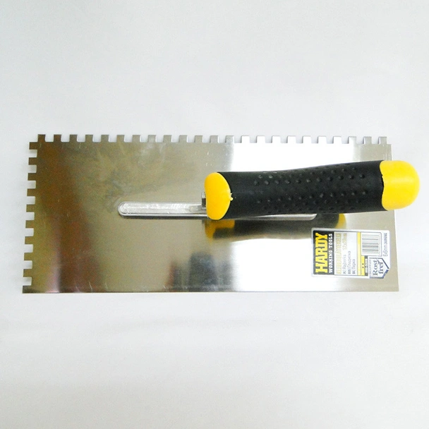 Назъбена маламашка 28x10 см с гребен 12x12 мм серия 28 Hardy