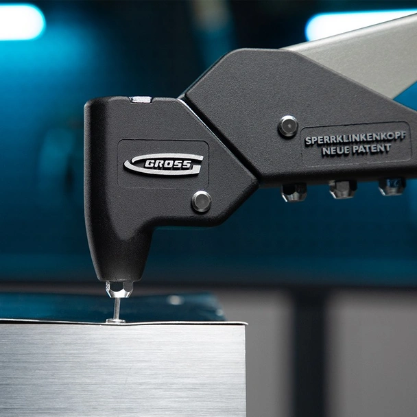 Нитачка с въртяща се глава 0-360° за поп-нитове 2.4-4.8 мм GROSS - Image 3