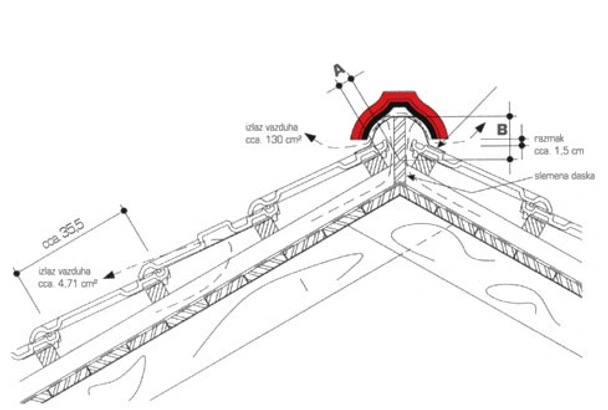 Конусовиден капак кафяв MLADOST - Image 4