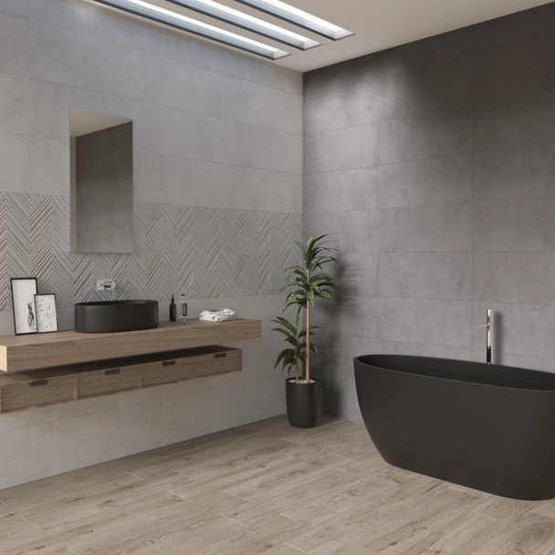 Фаянс 30x90 см Drava Silver NAVARTI - Image 2