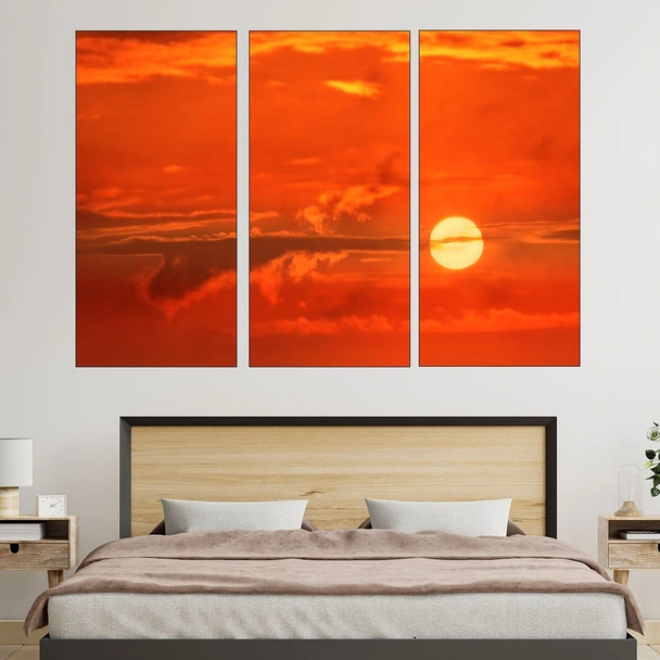 Оранжев изгев - картина пано за стена - Image 2