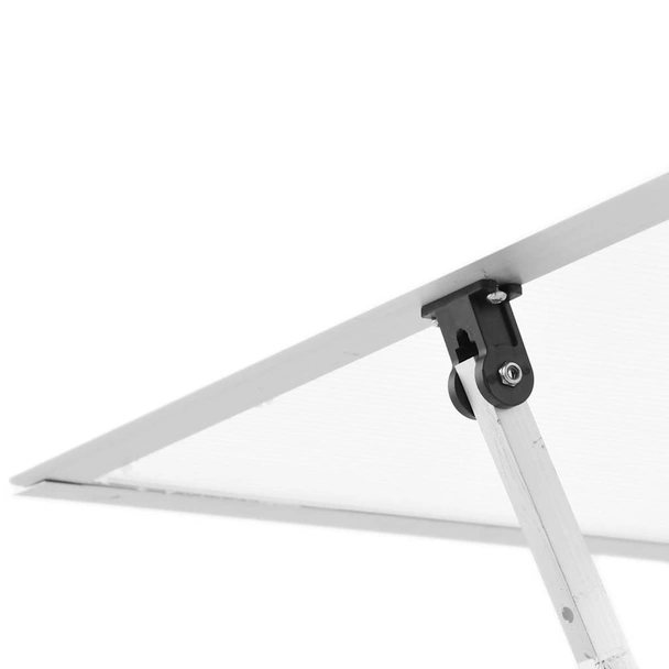 Оранжерия - поликарбонат- стоманена основа- 169x169x202 см - Image 7