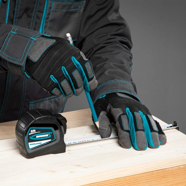 Ролетка с двустранен накрайник 8 м x 25 мм Doppelhaken GROSS - Image 4