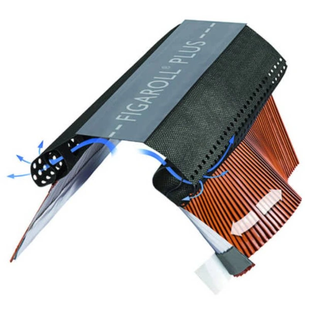 Листов материал за под капаци BasicRoll 5м кафяв BRAMAC - Image 2