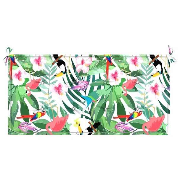 Възглавница за градинска пейка шарена 100x50x4 см оксфорд плат - VL361115 - Image 4