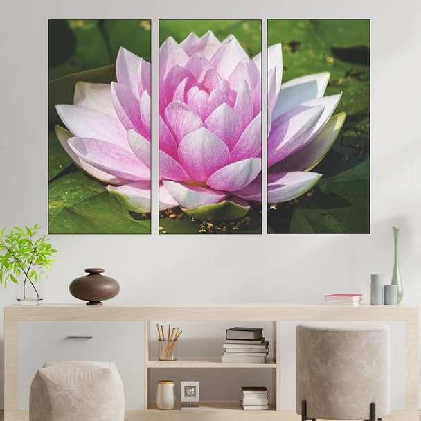 Водна лилия в езеро - картина пано за стена - Image 2