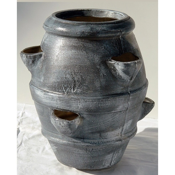 Кашпа 36х36х40 см кафяво-медна Петрашилник - Image 2