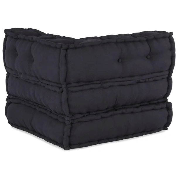 Модулен пуф антрацит 70x70x54 плат - Image 7