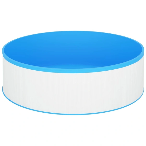 Басейн с линер, 350x90 см, бял - Image 3