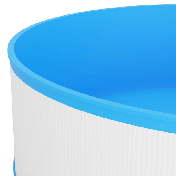 Басейн с линер, 350x90 см, бял - Image 4