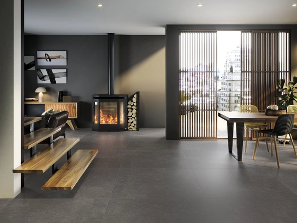 Гранитогрес 60x120 см Toga Black Rect AZULEJOS BENADRESA - Image 2