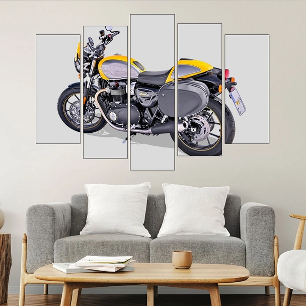 Мотциклет Триумф - картина пано за стена - Image 3