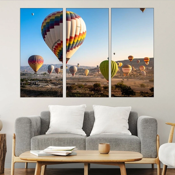 Изгрев в Кападокия - картина пано за стена - Image 2