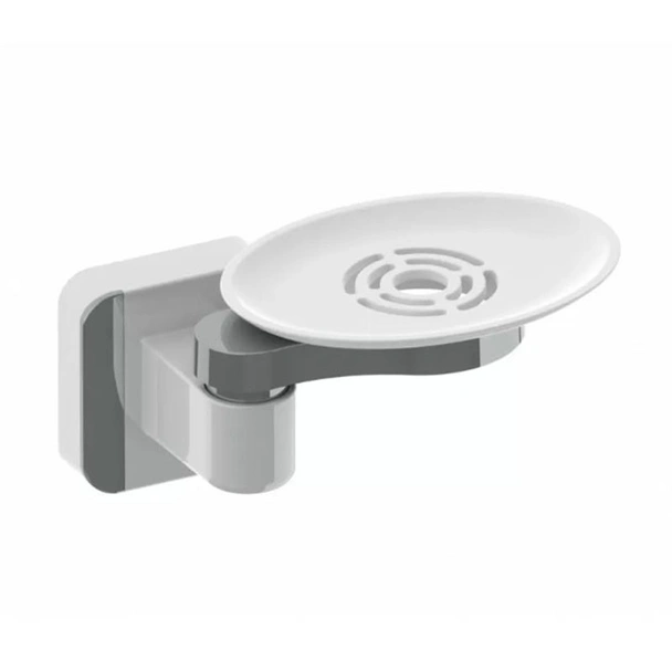 Сапунерка за баня бяла NIKIPLAST-M