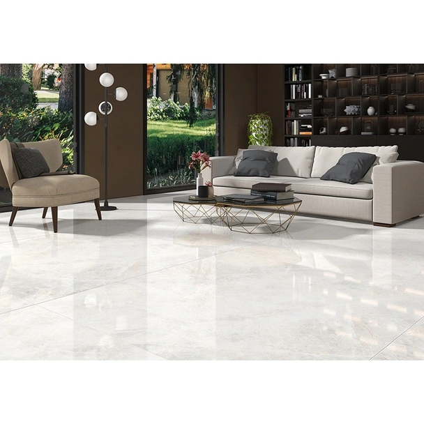 Гранитогрес 60x120 см Verdi Blanco Pol бял ECOCERAMIC - Image 2