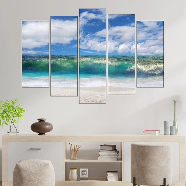 Красива морска вълна  - картина пано за стена - Image 3