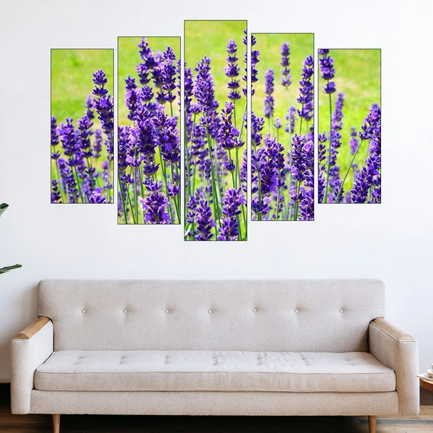 Лавандулов храст в полето - картина пано за стена - Image 3