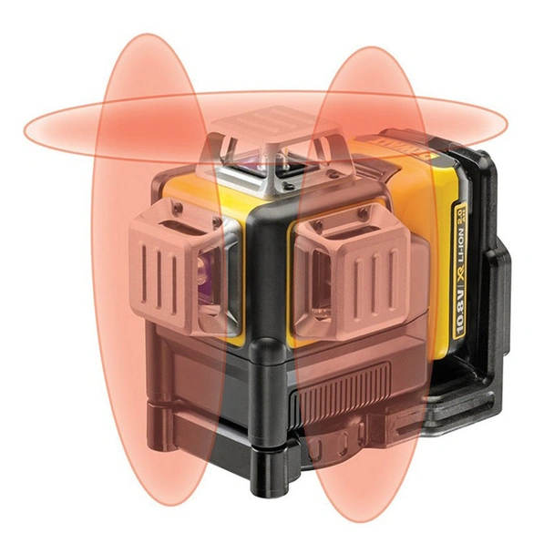 Лазерен линеен нивелир с 3 лъча 30м 0.3мм/м DeWALT - Image 3