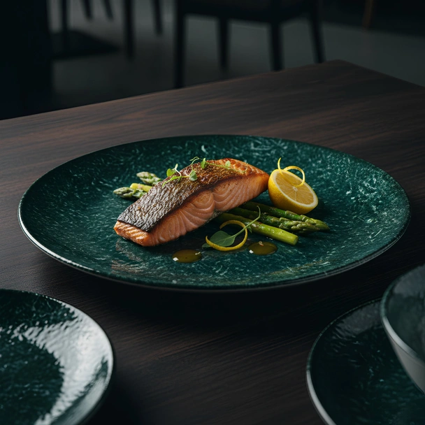 Порцеланов сервиз за хранене 24 части Горски мъх TOPRAKSAN - Image 6