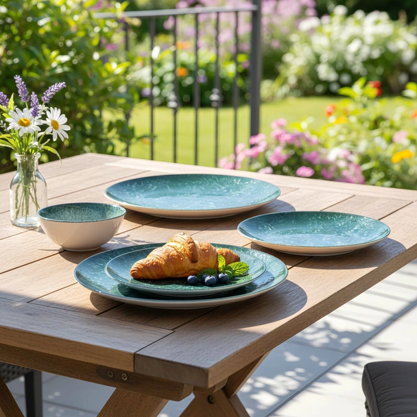 Порцеланов сервиз за хранене 24 части Горски мъх TOPRAKSAN - Image 3