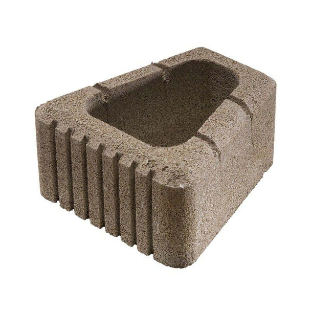 Бетонна кашпа 28.7x33x15 см кафява Triflor SEMMELROCK