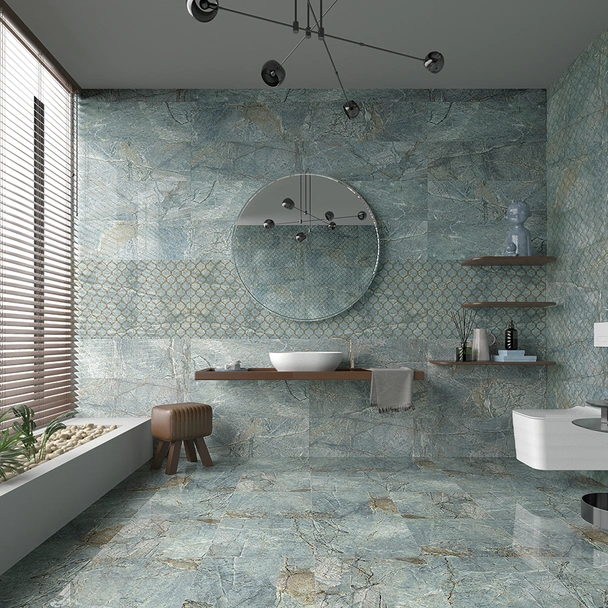 Фаянс 30x90 см Astoria Turquoise BIEN - Image 2