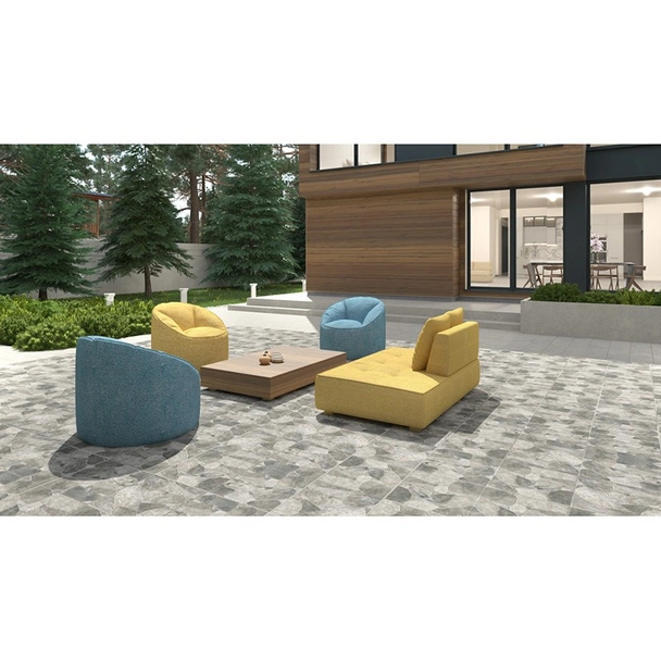 Гранитогрес 45x45 см Ривърстоун сив 36219 KAI - Image 4