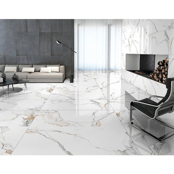 Гранитогрес 60x120 см Calacatta Cinnamon - Image 3