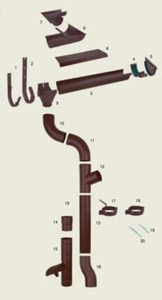 Конзола за улей STABICOR-M Ø125 BRAMAC - Image 2