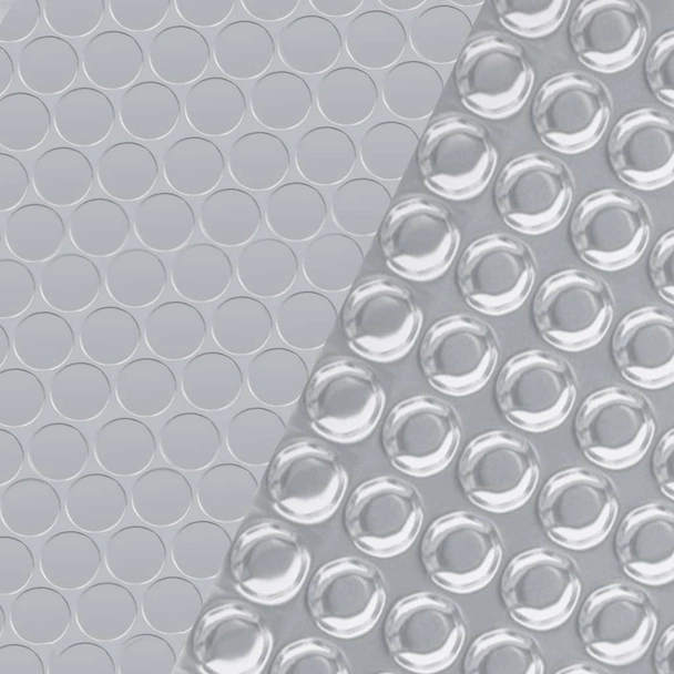 Покривало за басейн, сребристо, 260x160 см, PE - Image 4