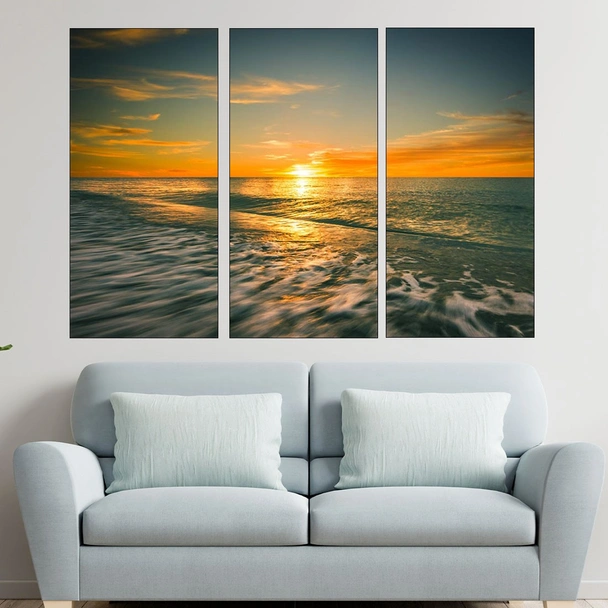 Залез над Тихи океан - картина пано за стена - Image 2