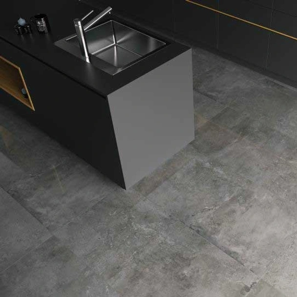 Гранитогрес 59.7x119.7 см Softcement Graphite CERRAD - Image 2