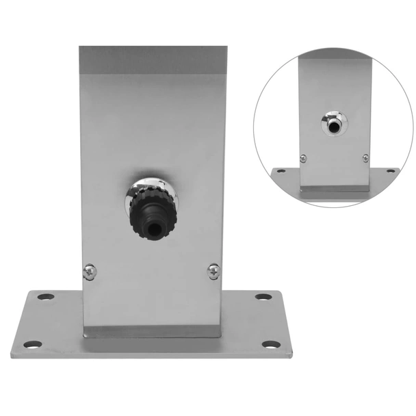 Градински душ - 210 см, неръждаема стомана, прав - Image 10