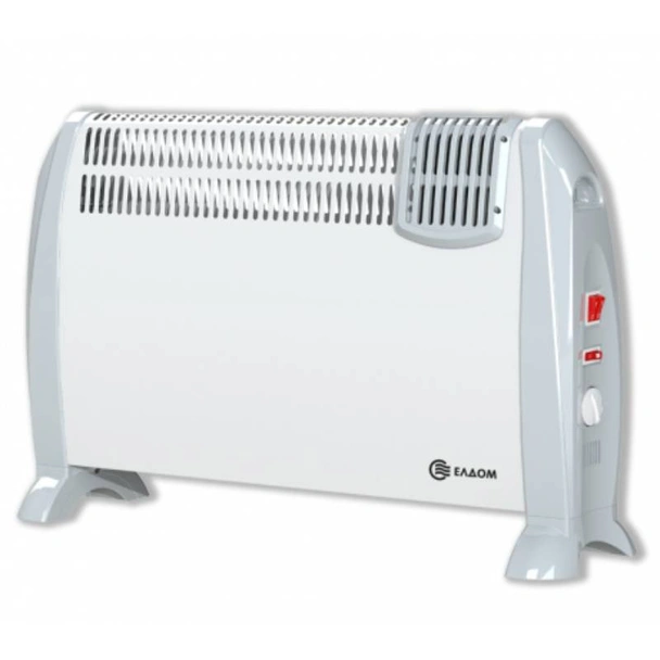 Подов конвектор с вентилатор 2 kW бял CFV2000 ELDOM