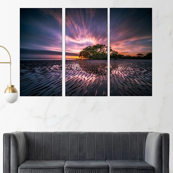 Изгрев над дюните - картина пано за стена - Image 2